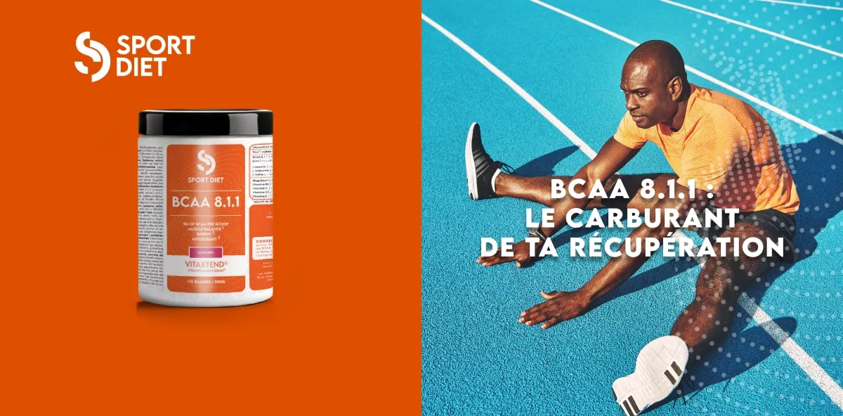 Sportdiet BCAA 8.1.1 VitaXtend avec vitamines et magnesium