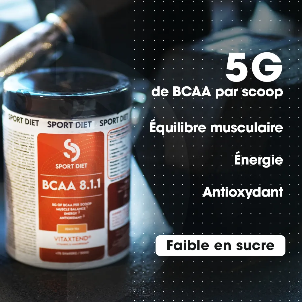 Sportdiet BCAA 8.1.1 VitaXtend 5G par scoop