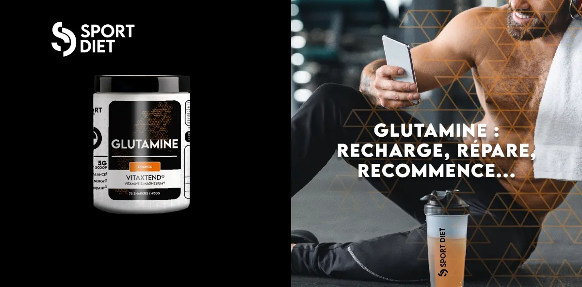 Sport Diet Glutamine VitaXtend endurance et performance